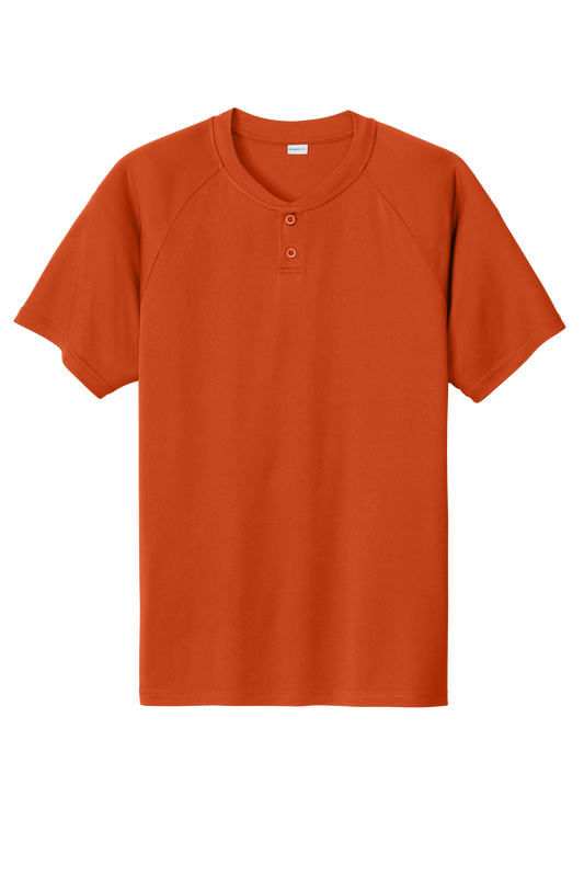 PosiCharge Competitor 2-Button Henley