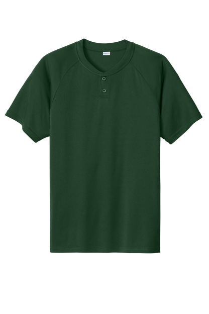 PosiCharge Competitor 2-Button Henley