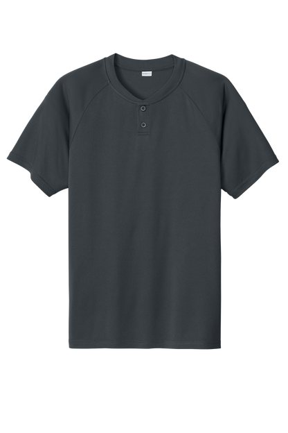 PosiCharge Competitor 2-Button Henley