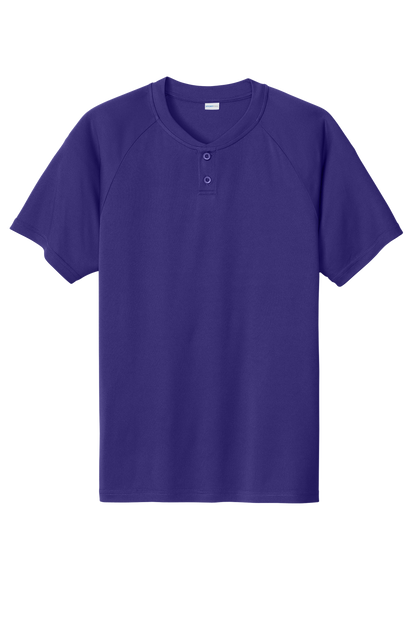 PosiCharge Competitor 2-Button Henley