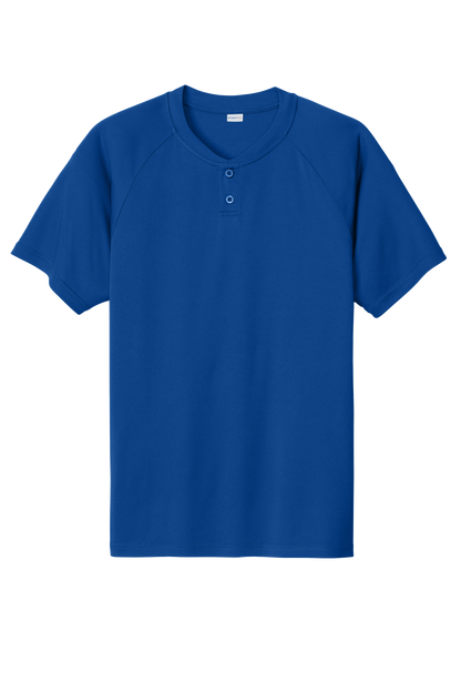PosiCharge Competitor 2-Button Henley