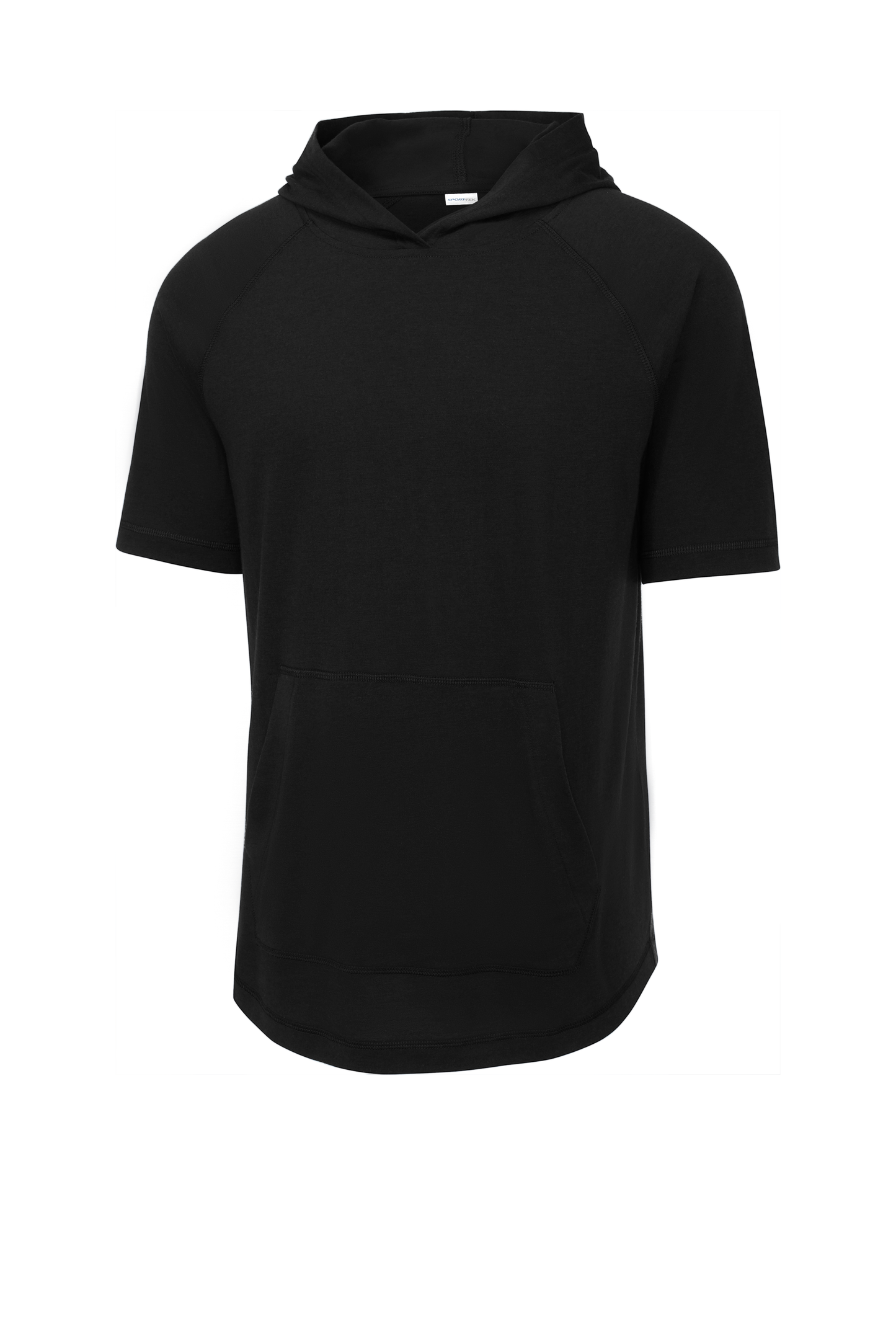 PosiCharge Tri-Blend Wicking Short Sleeve Hoodie
