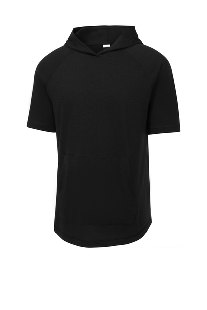 PosiCharge Tri-Blend Wicking Short Sleeve Hoodie