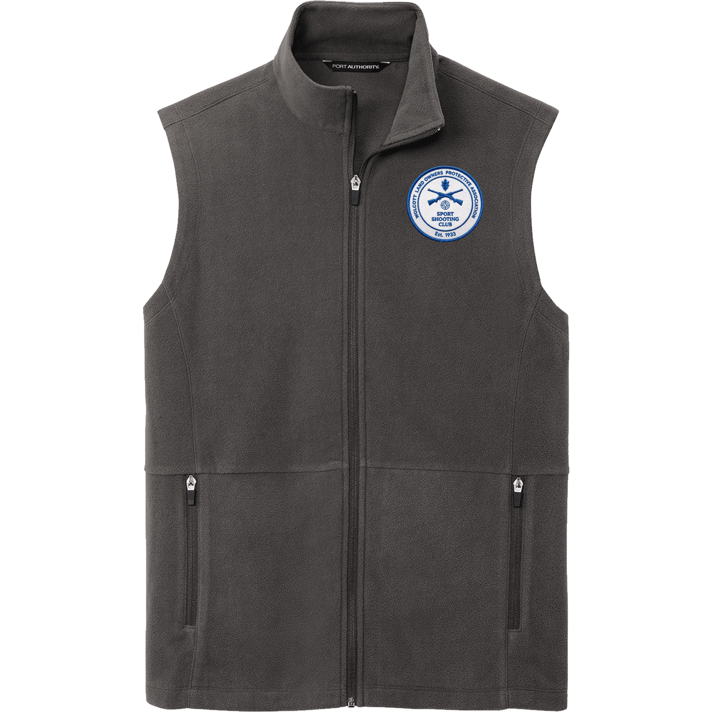 WLOPA Adult Microfleece Embroidered Patch Vest