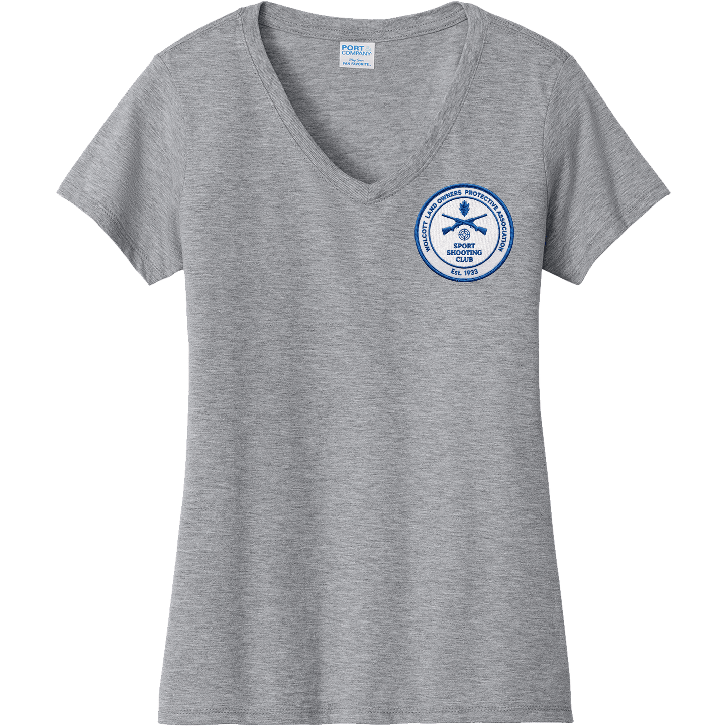 WLOPA Women's Fan Favorite V-Neck Left Chest Logo Tee