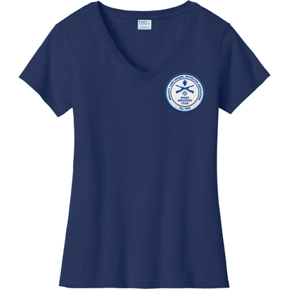 WLOPA Women's Fan Favorite V-Neck Left Chest Logo Tee