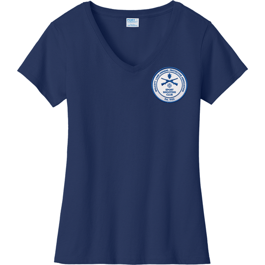 WLOPA Women's Fan Favorite V-Neck Left Chest Logo Tee