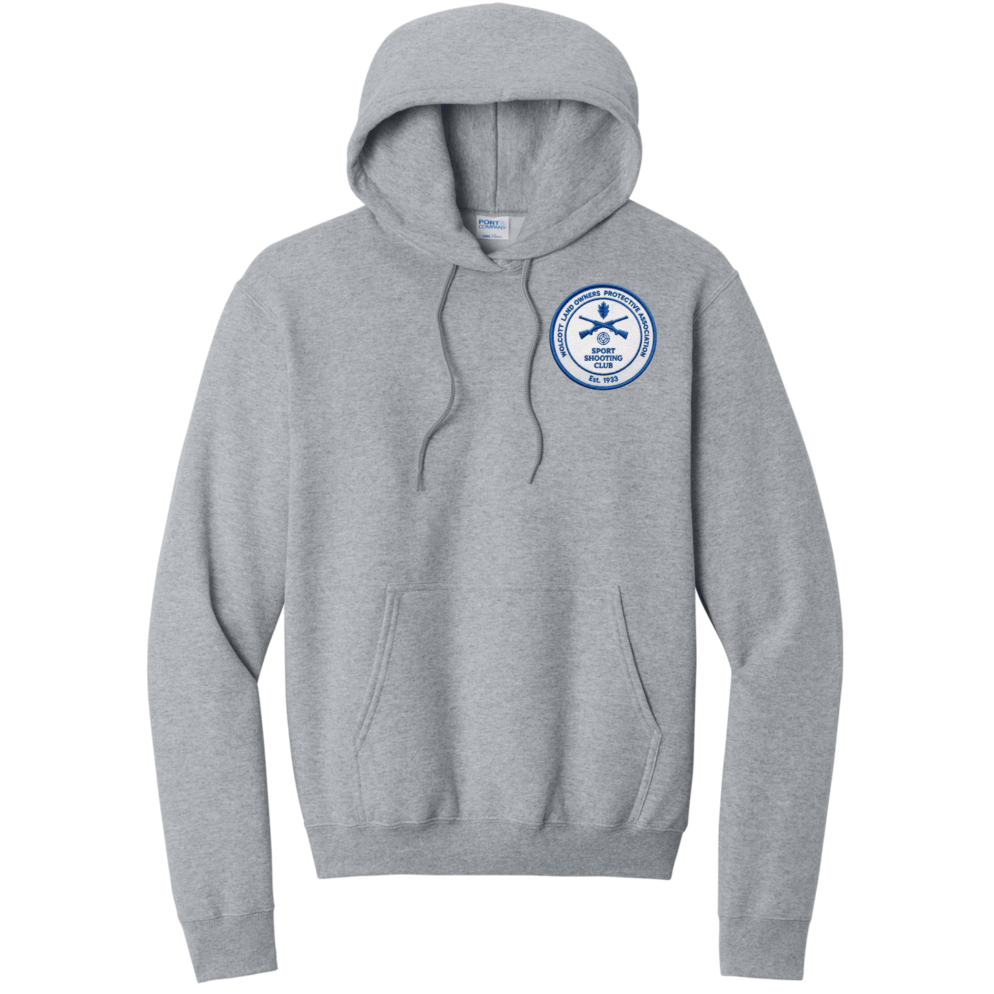 WLOPA Adult Core Fleece Pullover Hooded Left Chest Sweatshirt