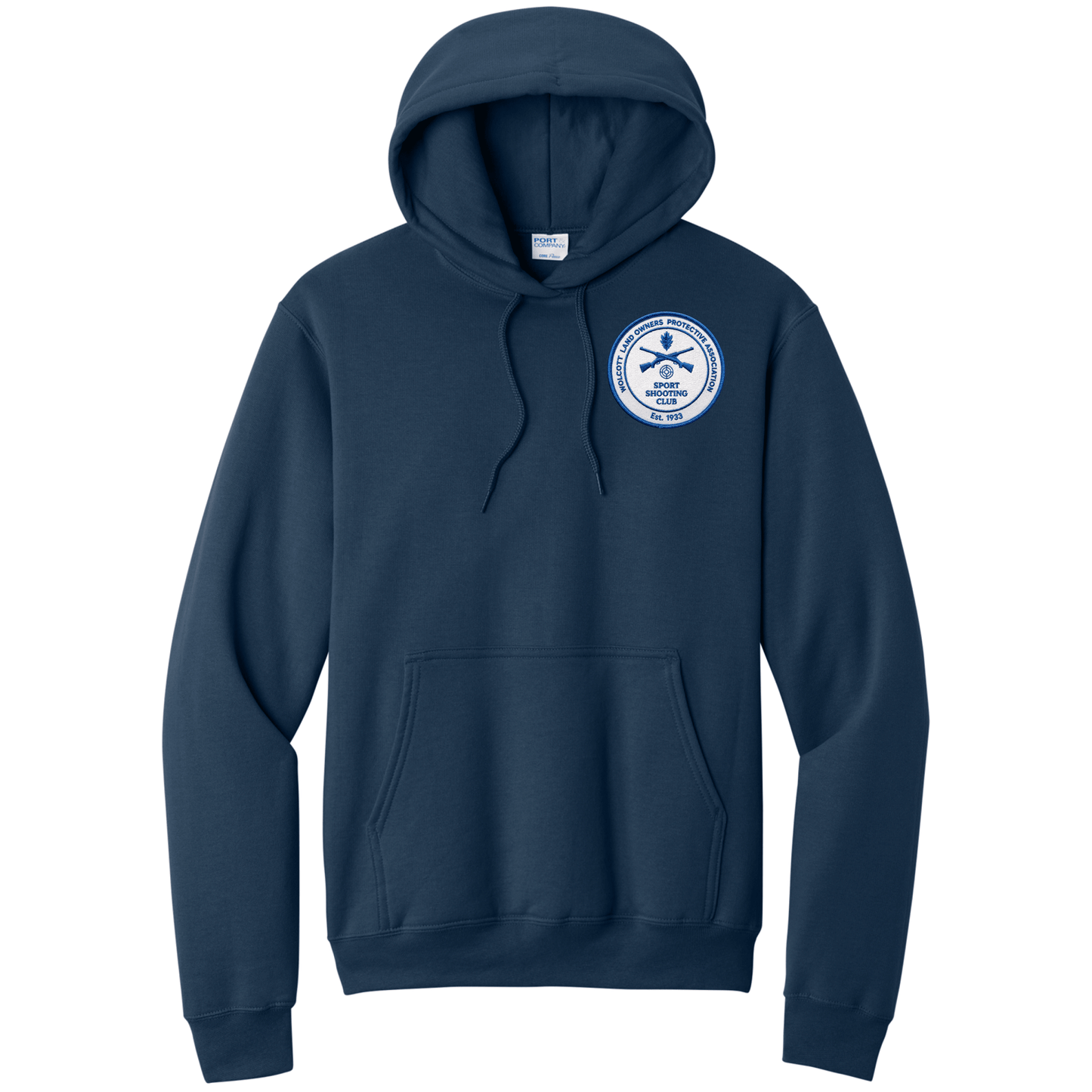 WLOPA Adult Core Fleece Pullover Hooded Left Chest Sweatshirt