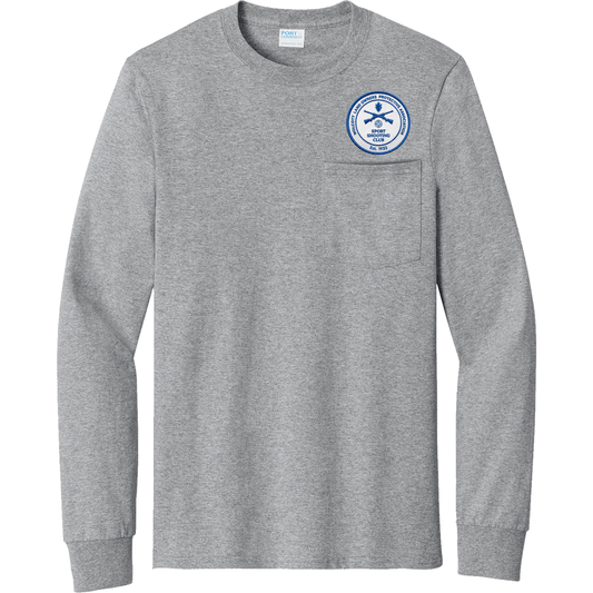 WLOPA Pocket Long Sleeve Essential Left chest logo  Tee