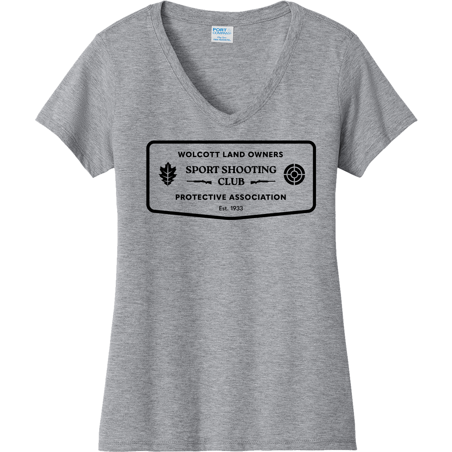 WLOPA Women's Fan Favorite V-Neck Large Logo Tee