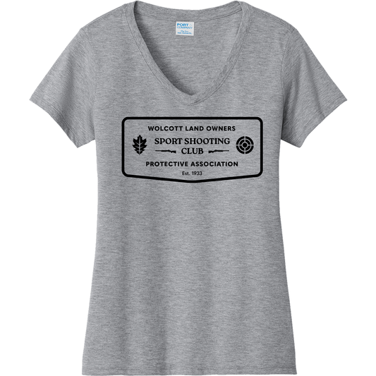 WLOPA Women's Fan Favorite V-Neck Large Logo Tee