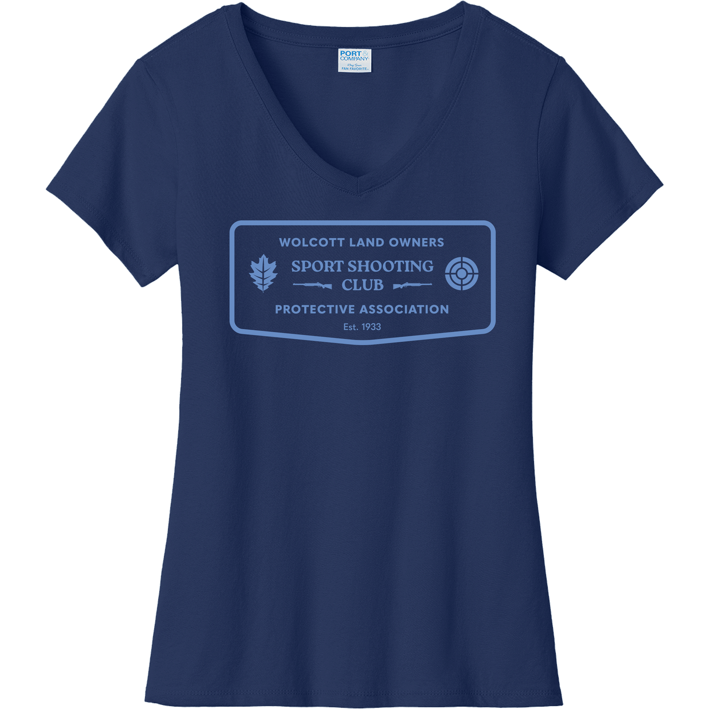 WLOPA Women's Fan Favorite V-Neck Large Logo Tee