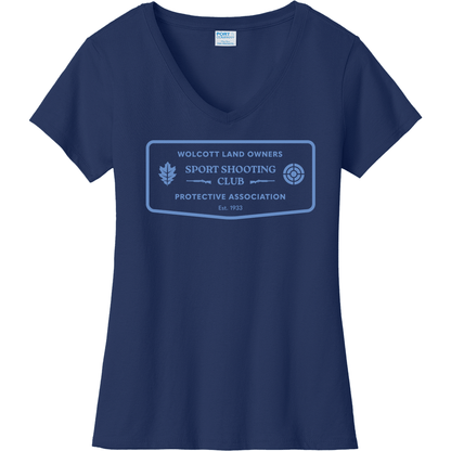 WLOPA Women's Fan Favorite V-Neck Large Logo Tee