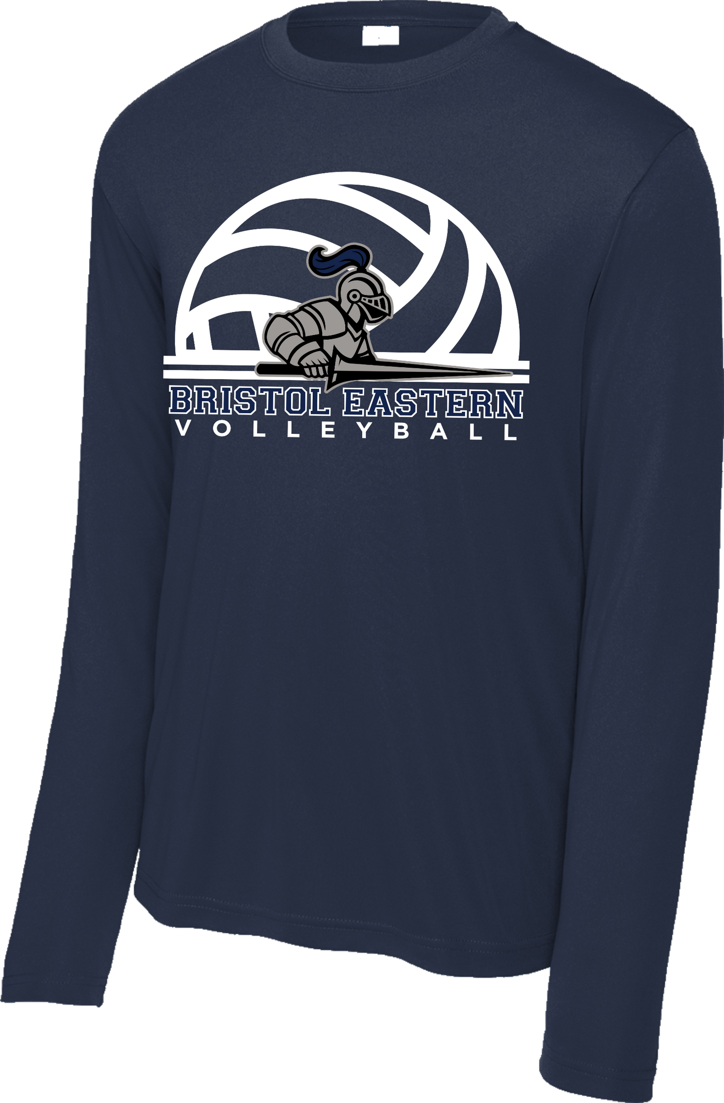 Bristol Eastern Volleyball Long Sleeve Performance T-shirt