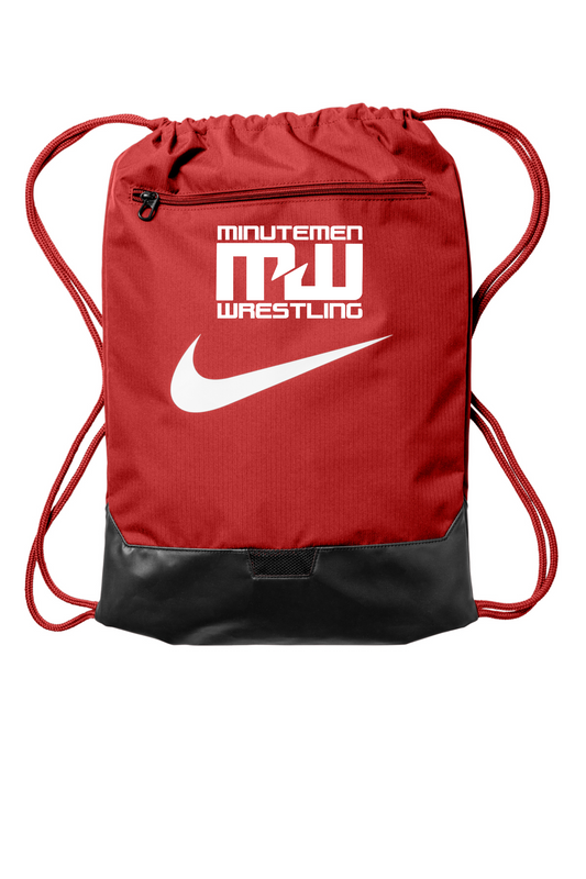 Minutemen Wrestling Nike Brasilia Drawstring Pack
