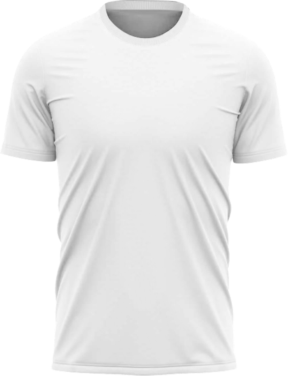 Custom Crew Tee - white