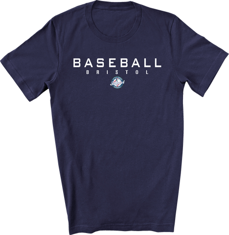 BLL Baseball Bristol Youth Navy shirt