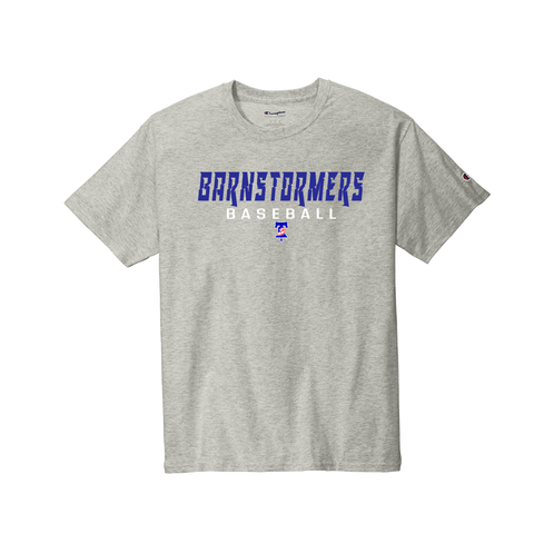 Barnstormer's Baseball Grey Champion T-shirt