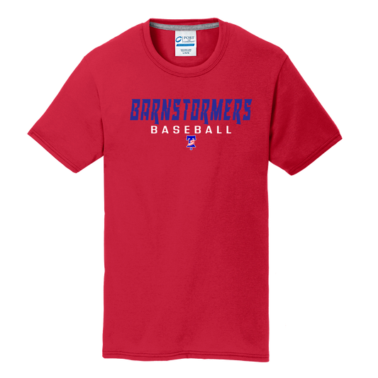 Barnstormer's Baseball Red T-shirt PC150