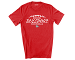 Bristol Bulldogs Football Red Tee
