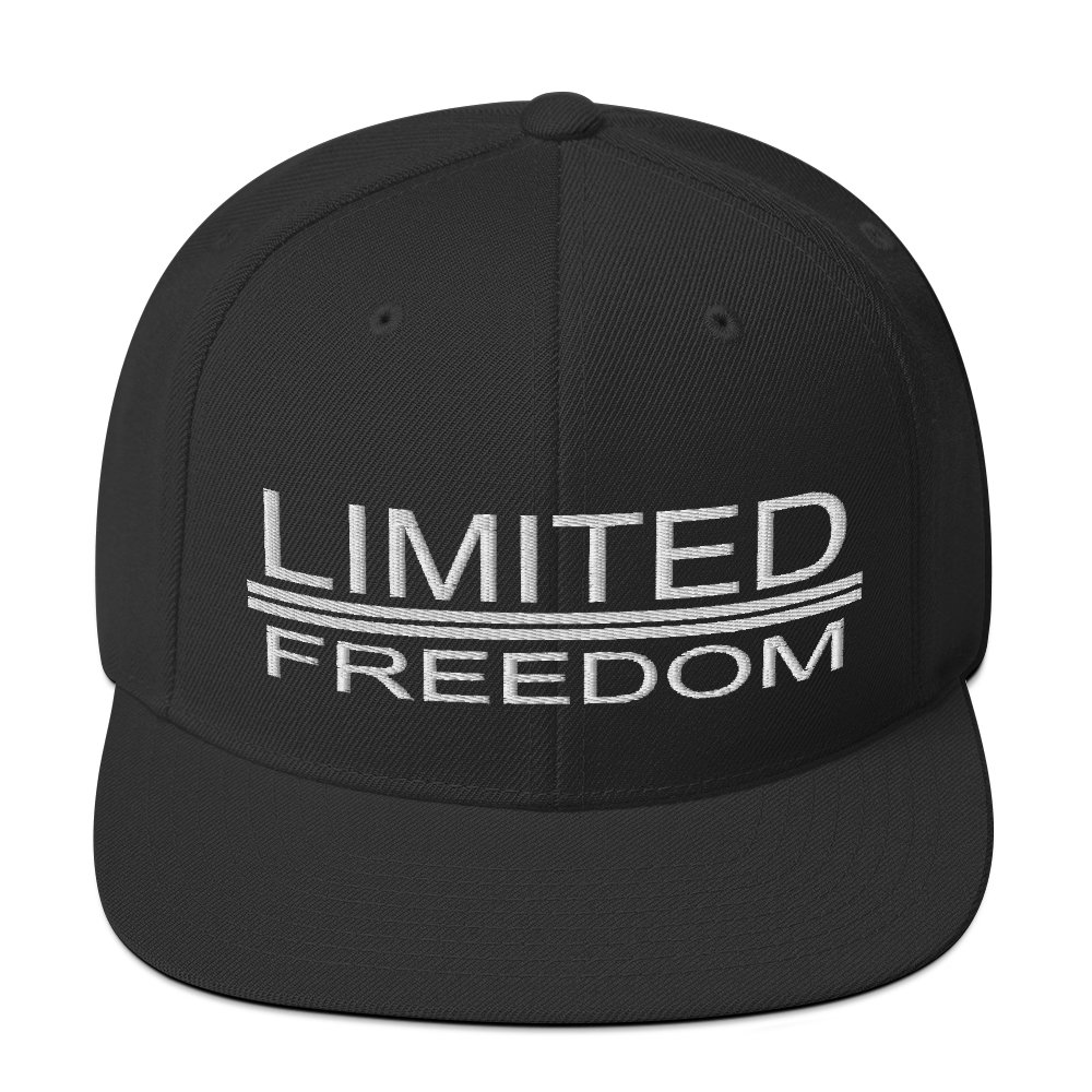220 Black Limited Freedom Snap Back Hat