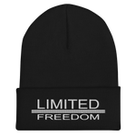 Limited Freedom Fleece-Lined Knit Cap Black