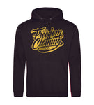 Ltd. Freedom Clothing Co. Gold Hooded Sweatshirt Black