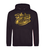 Ltd. Freedom Clothing Co. Gold Hooded Sweatshirt Black