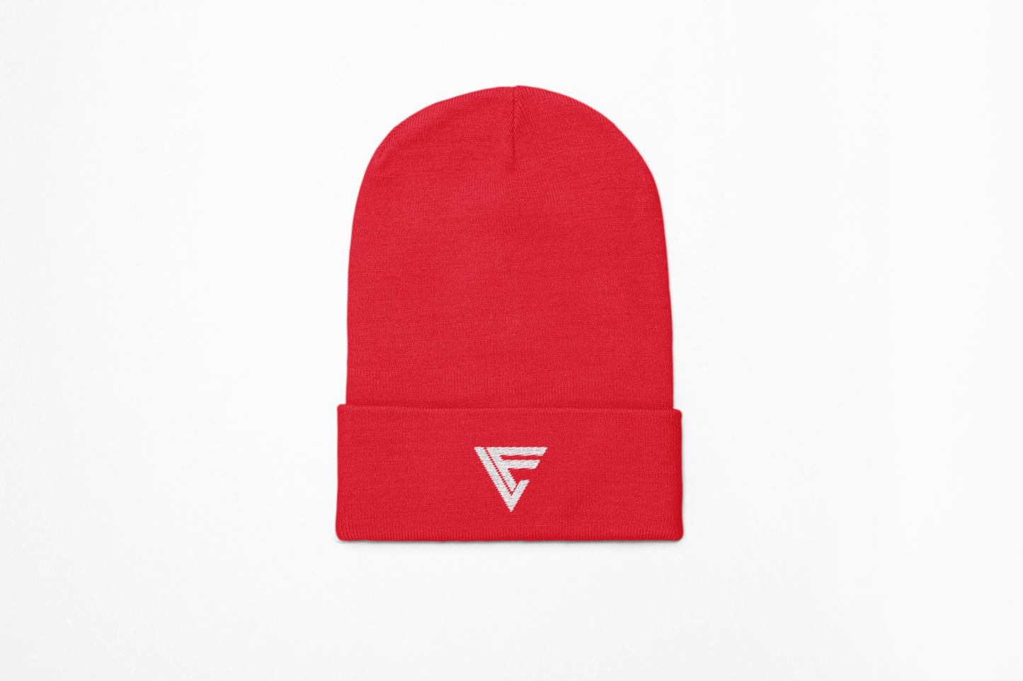 LF Fleece-Lined Knit Cap Red