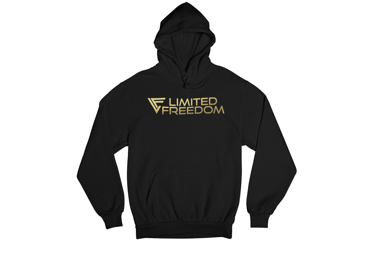 LF Limited Freedom Hooded Sweatshirt Black with Gold