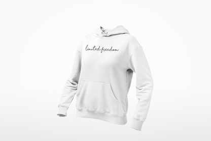 Cursive Limited Freedom Hooded Sweatshirt