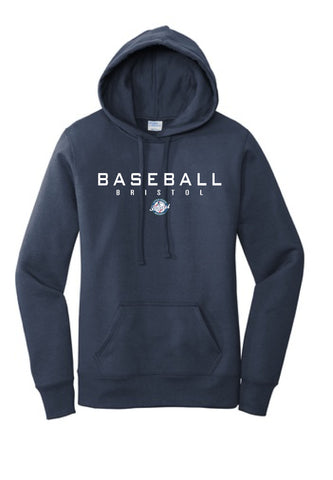 BLL Baseball Bristol Woman’s Core Hoodie Navy