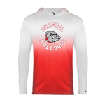 YOUTH Bristol Bulldogs Red Ombre T-Shirt Hooded