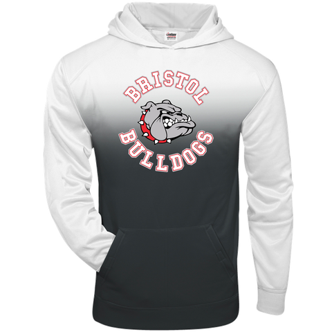 Bristol Bulldogs Ombré Black Hooded Sweatshirt