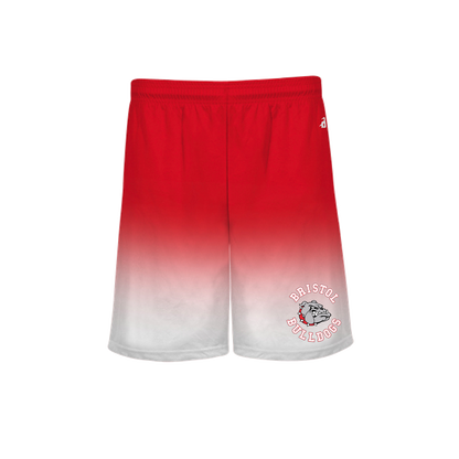 YOUTH Bristol Bulldogs Red Ombre Shorts
